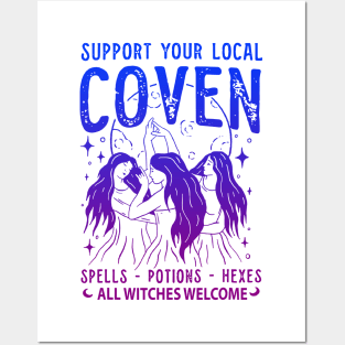 Support Your Local Coven Posters and Art